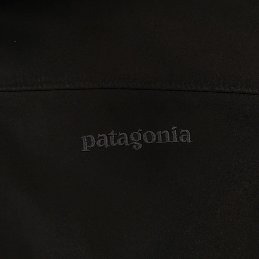 Patagonia Mens Black Softshell Jacket L A4002 - Picture 4 of 7